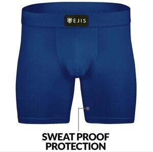 EJIS Sweatproof Underwear With Pouch Size Large Blue